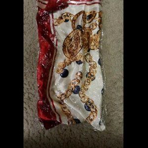 silk scarf, new without tag